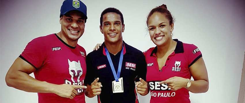 Marcos Junior, jovem atleta da luta olímpica garante ouro no Brasileiro Sênior
