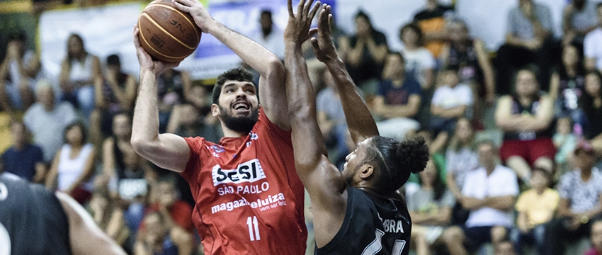 No último jogo da etapa regular, SESI Franca vence Botafogo por placar centenário