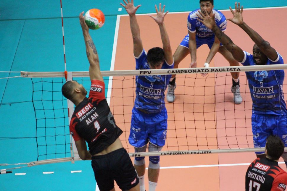 Sesi-SP perde do Taubaté e sai atrás na decisão do Campeonato Paulista