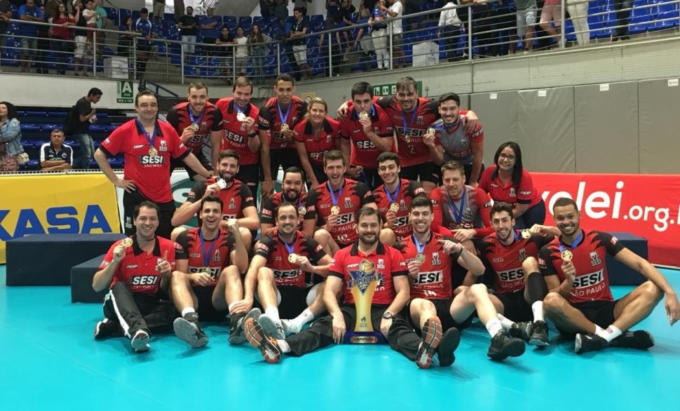 SESI-SP faz jogo de lançamento da Copa Brasil 2019