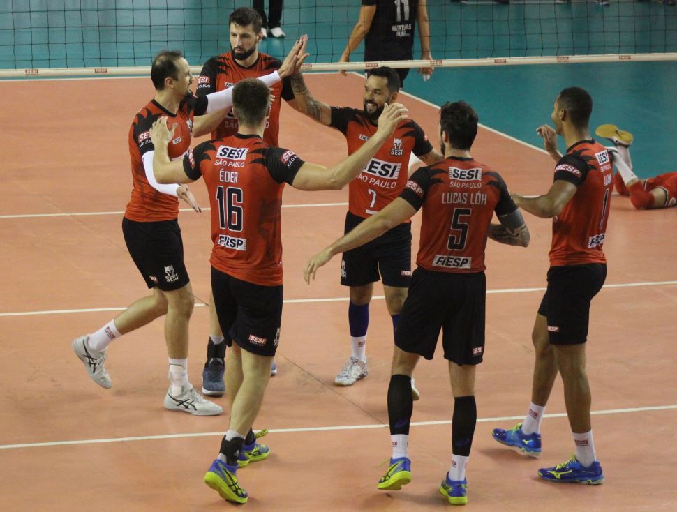 SESI-SP vence Libertad e fica próximo da classificação para fase final da Copa Libertadores