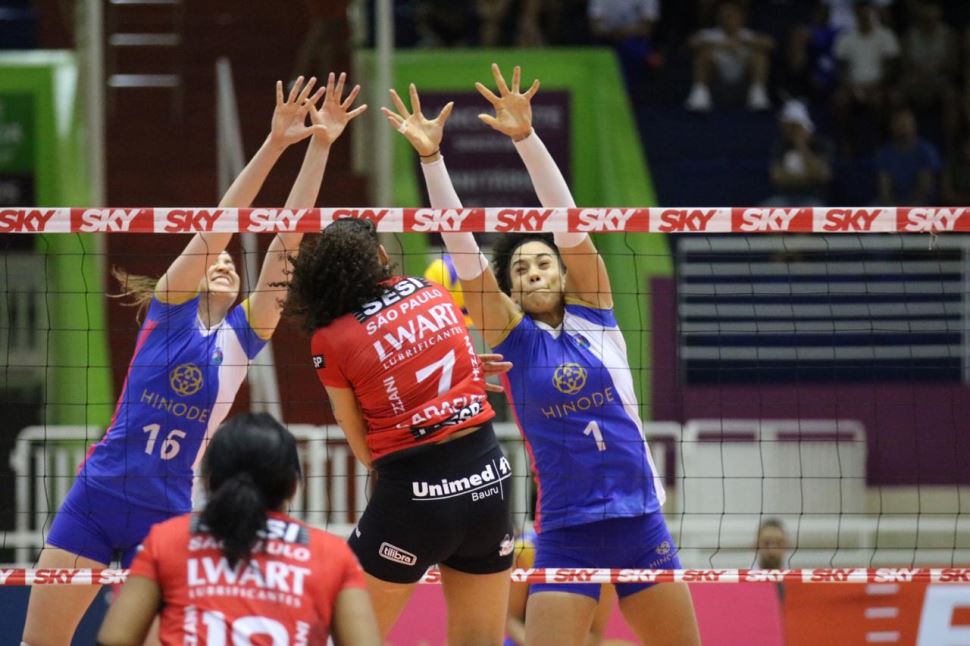 Sesi Vôlei Bauru sofre derrota para Osasco/São Cristóvão Saúde na Superliga 2024/2025