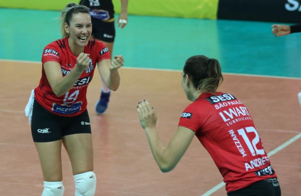 SESI Bauru vence BRB/Brasília Vôlei na Superliga Cimed 2018/2019