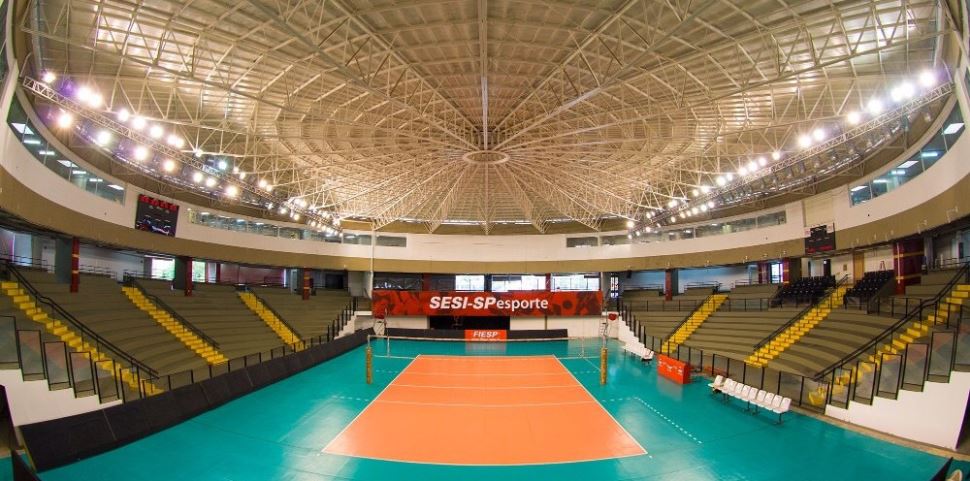 Jogos de vôlei masculino do SESI-SP arrecadam mais de 4.500 quilos de alimento em janeiro