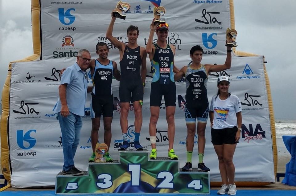  Reinaldo Colucci inicia temporada com o vice-campeonato do Triathlon Internacional de Santos – American Cup 2019