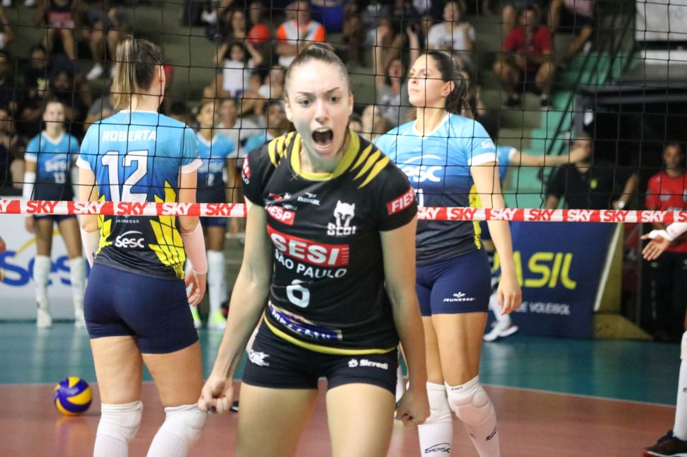 SESI Bauru vence Sesc RJ e sai na frente nas quartas de final da Superliga Cimed 2018/2019