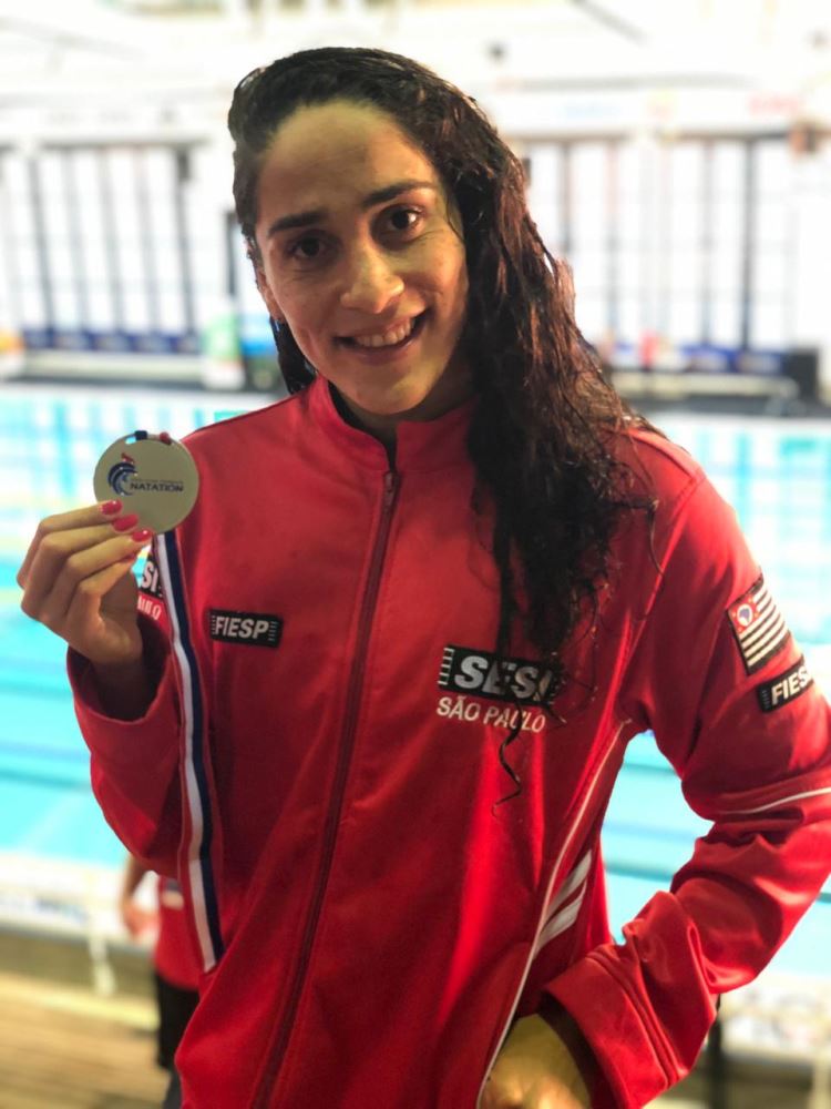 Daynara medalha na França