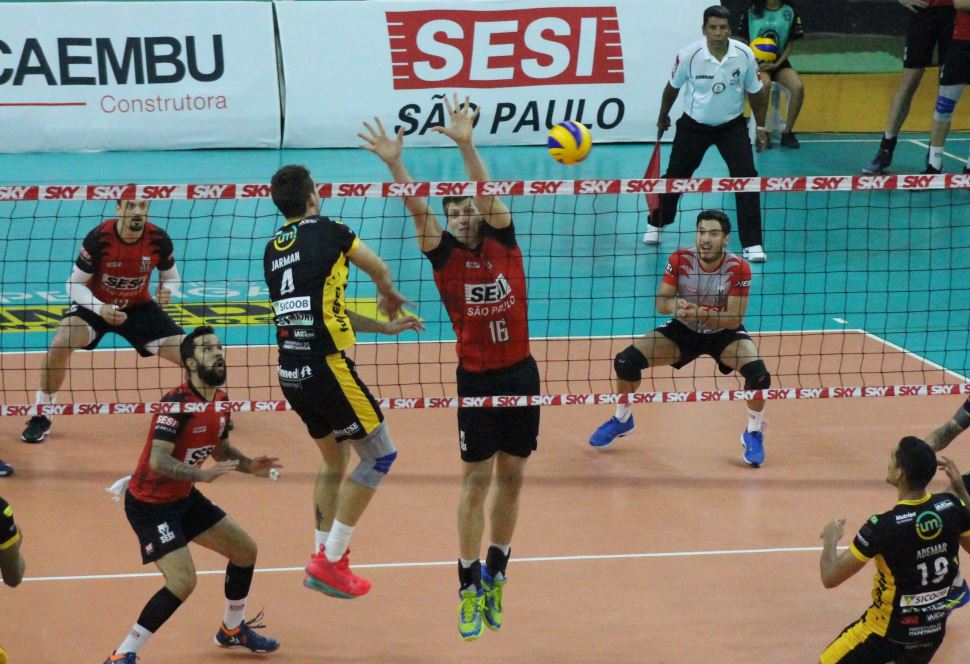 Sesi-SP vence Itapetininga e garante vaga na semifinal da Superliga Cimed