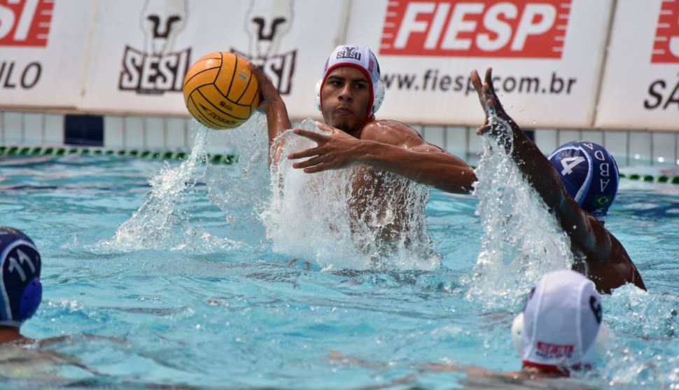 Time masculino do Sesi-SP conquista mais uma vitória no Paulista de polo aquático 2019