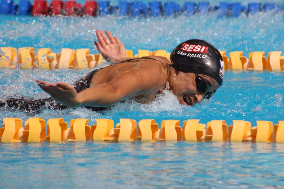 Segundo dia de Maria Lenk rende mais duas medalhas para os nadadores do Sesi-SP