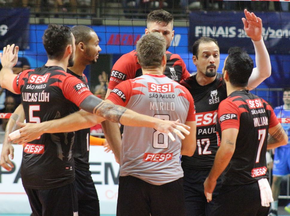 Sesi-SP vence e empata o playoff decisivo da Superliga Cimed 2018/19