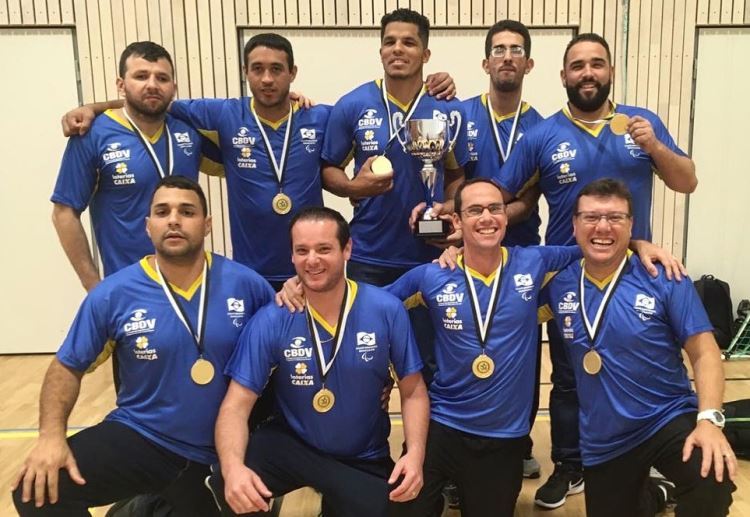 Em torneio preparatório, seis atletas do Sesi-SP garantem ouro e prata com a seleção brasileira de Goalball
