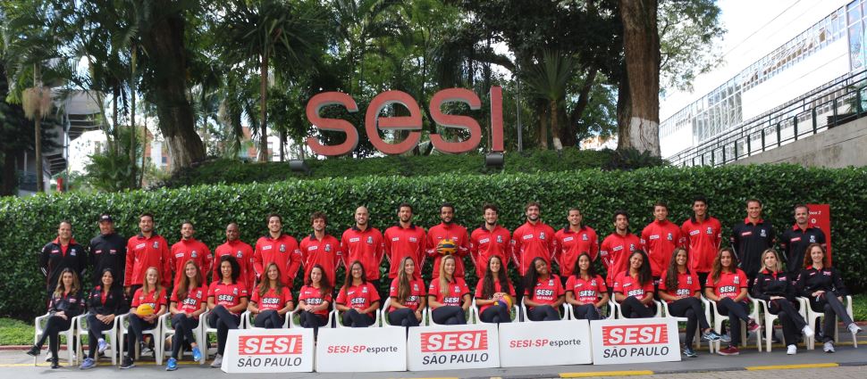 Com pratas da casa, equipes de polo aquático do Sesi-SP estreiam no Brasil Open 2019