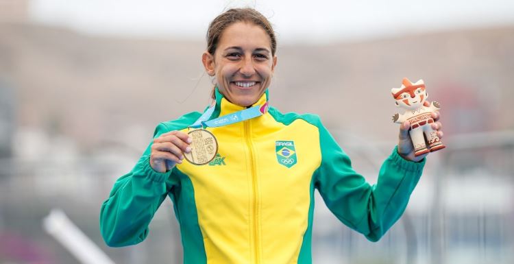 Atletas do Sesi-SP garantem três medalhas no triathlon para o Brasil no Pan-Americano de Lima