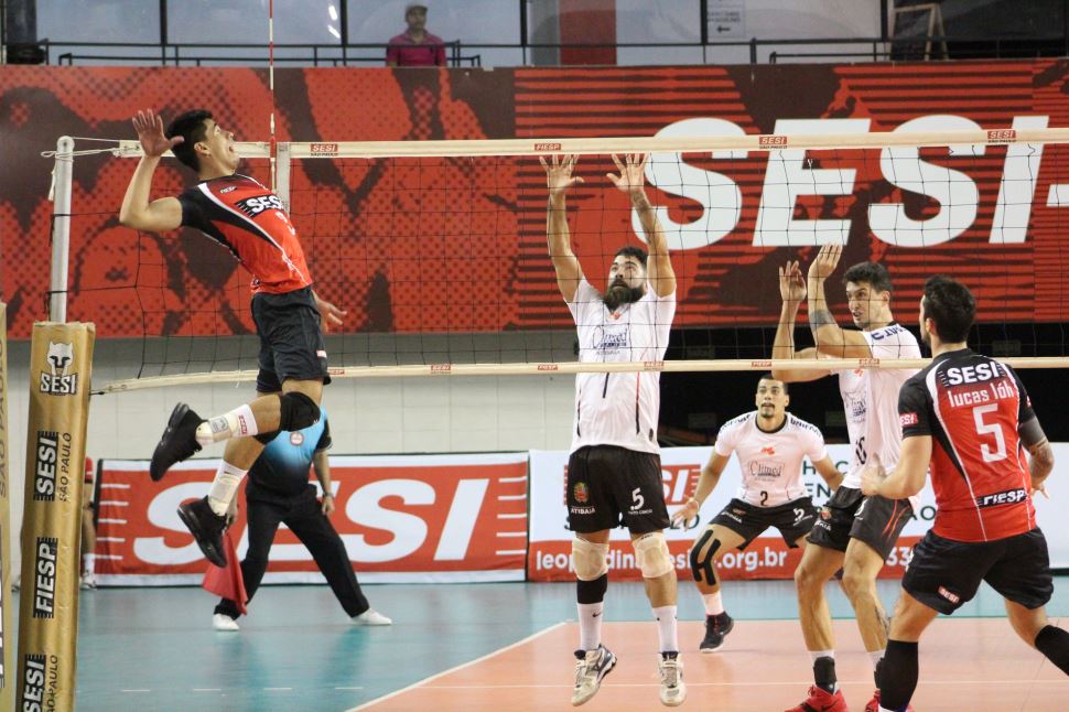 Pratas da casa brilham e Sesi-SP vence na estreia do Campeonato Paulista 2019