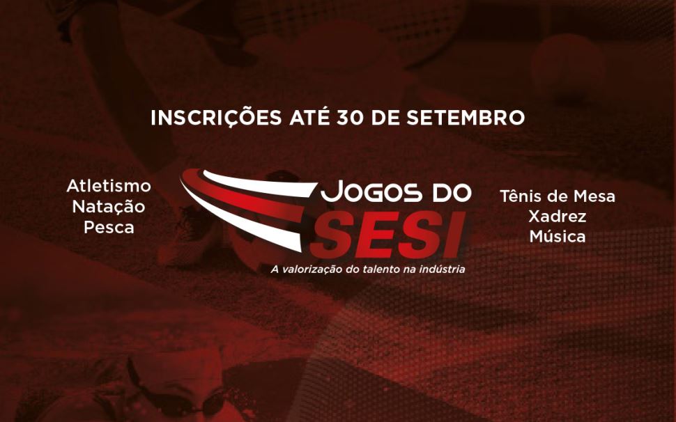 SESI-SP recebe inscrições de trabalhadores para participação em jogos esportivos