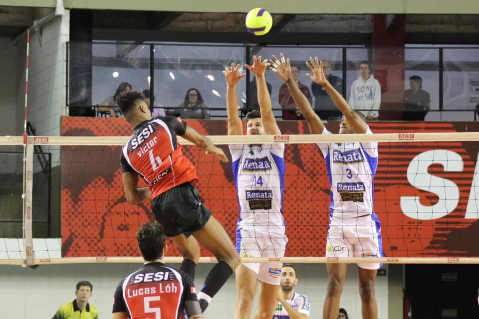 Sesi-SP fica atrás em confronto válido pela liderança do Campeonato Paulista 2019