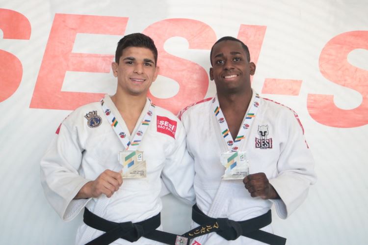 Judocas do Sesi-SP ganham duas pratas no Troféu Brasil