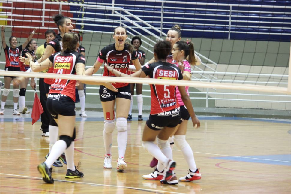 Sesi Vôlei Bauru vence Barueri e conquista quarta vitória seguida no Paulista