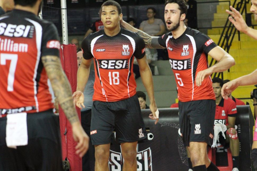 Time do Sesi-SP vence segundo jogo e garante vaga na semifinal do Paulista 2019