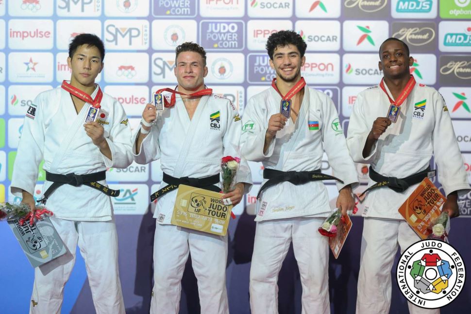 Judoca do Sesi-SP, Michael Marcelino é bronze no Mundial Júnior