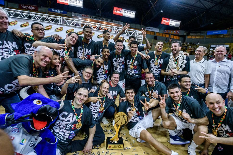 Sesi Franca Basquete é bicampeão paulista