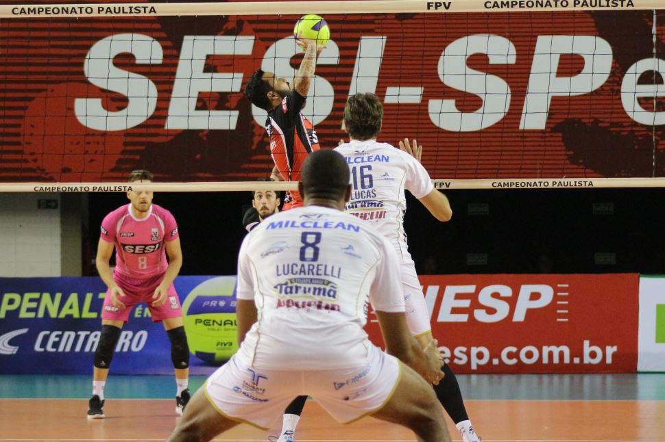 Sesi-SP fica atrás contra Taubaté e se despede do Campeonato Paulista 2019