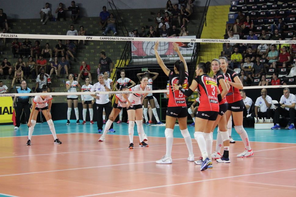 Sesi Vôlei Bauru é superado por Barueri e se despede do Paulista 2019