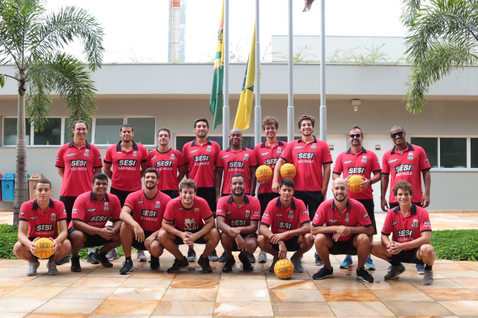 Sesi-SP veste verde e amarelo para representar o país em Torneio Internacional de Polo Aquático