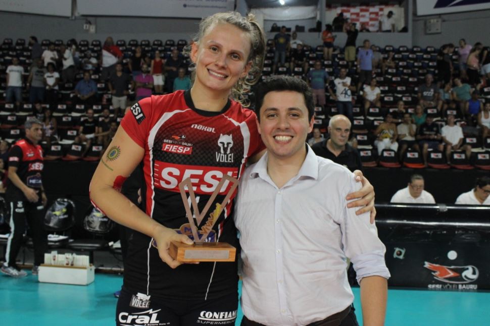 Sesi Vôlei Bauru vence Fluminense e se mantém entre os cinco primeiros da Superliga 2019/2020