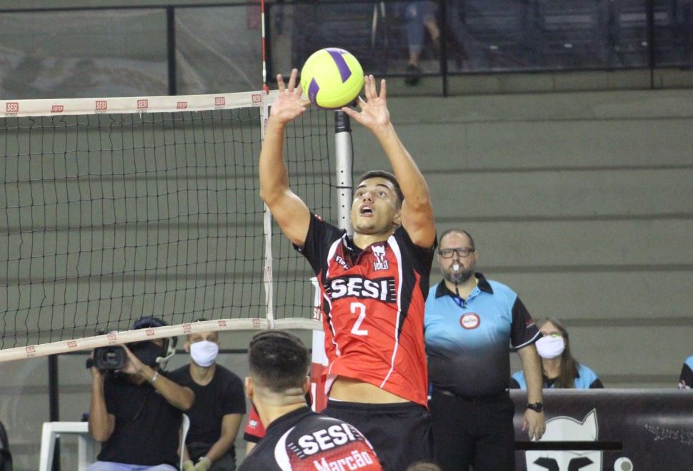 Sesi-SP vai até Campinas nesta quarta-feira (23) para enfrentar o Vôlei Renata no Campeonato Paulista 2020