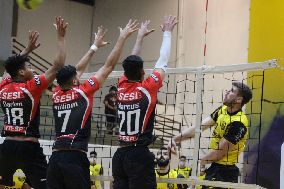 Sesi-SP fica atrás e se despede do Campeonato Paulista 2020