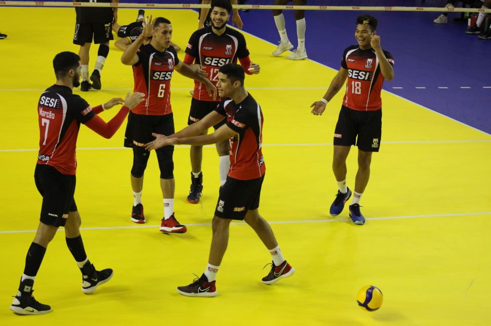 Sesi-SP estreia com vitória na Superliga masculina 2020/2021