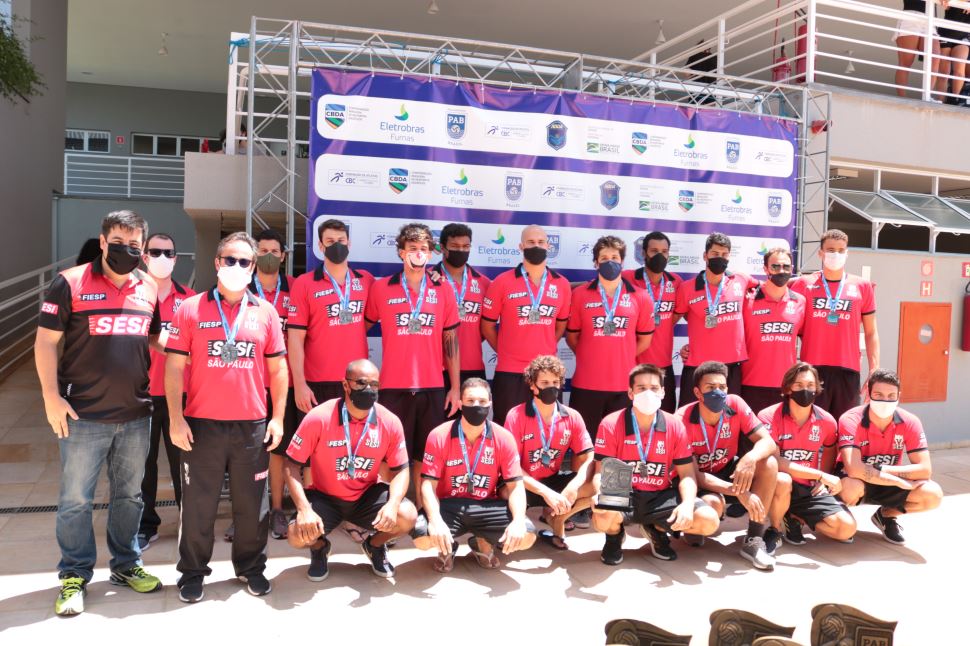 Polo aquático do Sesi-SP reedita última final no Brasil Open e fica com o vice-campeonato