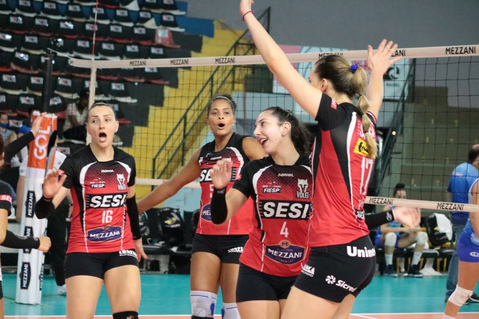 Sesi Vôlei Bauru vence São Caetano na Superliga Banco do Brasil 2020-2021 
