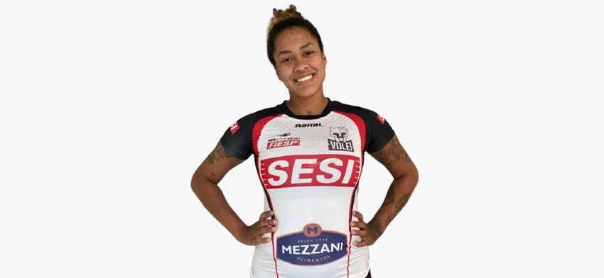 Disposta a nova fase na carreira, Drussyla reforça o Sesi Vôlei Bauru 