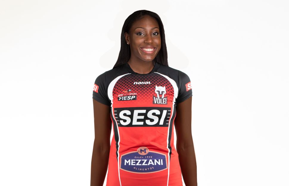 Oposta Nia Reed reforça o Sesi Vôlei Bauru 