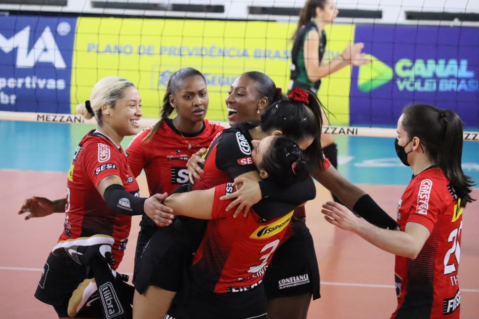Sesi Vôlei Bauru vence Brasília na Superliga Banco do Brasil 2021-2022 