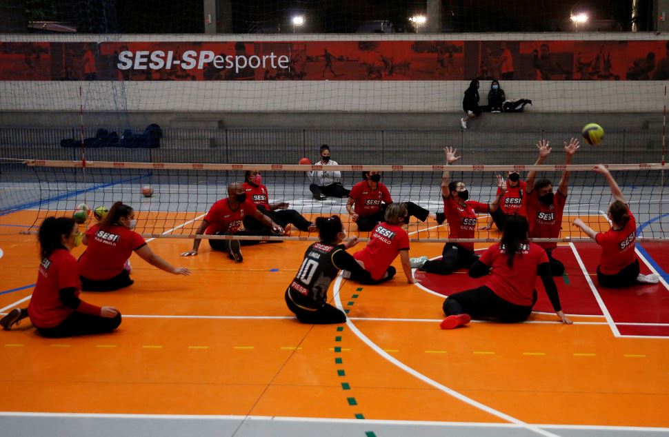Vôlei sentado do Sesi-SP tem 16 atletas convocados para treinos da Seleção Brasileira