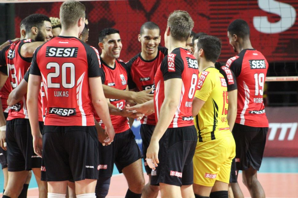 Sesi-SP vence São José e encerra fase classificatória da Superliga 2021/2022 em terceiro lugar