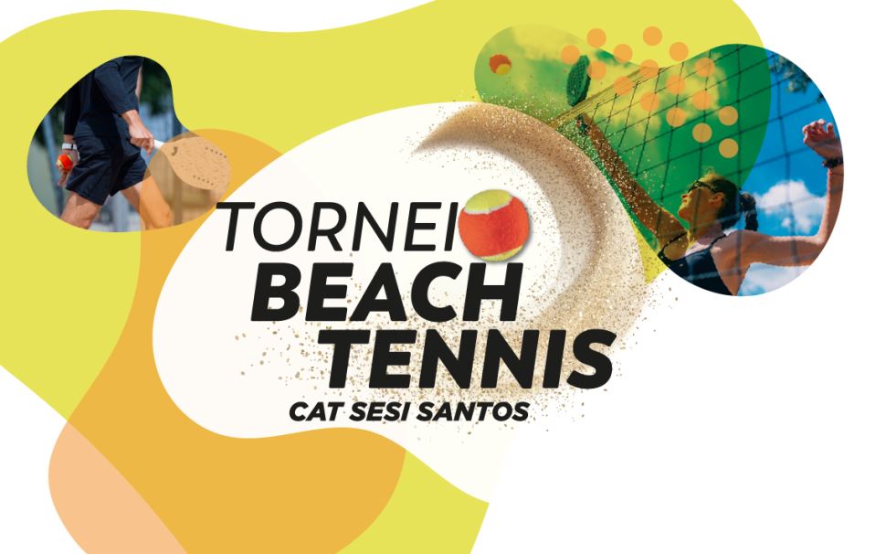 Sesi Santos realiza torneio de Beach Tennis neste final de semana