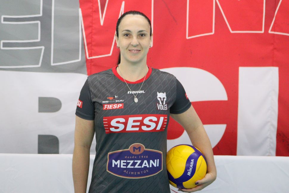 Ana Cristina reforça o Sesi Vôlei Bauru no Sul-Americano de Clubes 