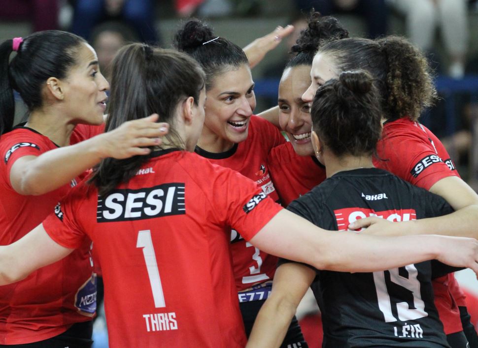 Sesi Vôlei Bauru vence Barueri e mantém liderança e invencibilidade no Paulista