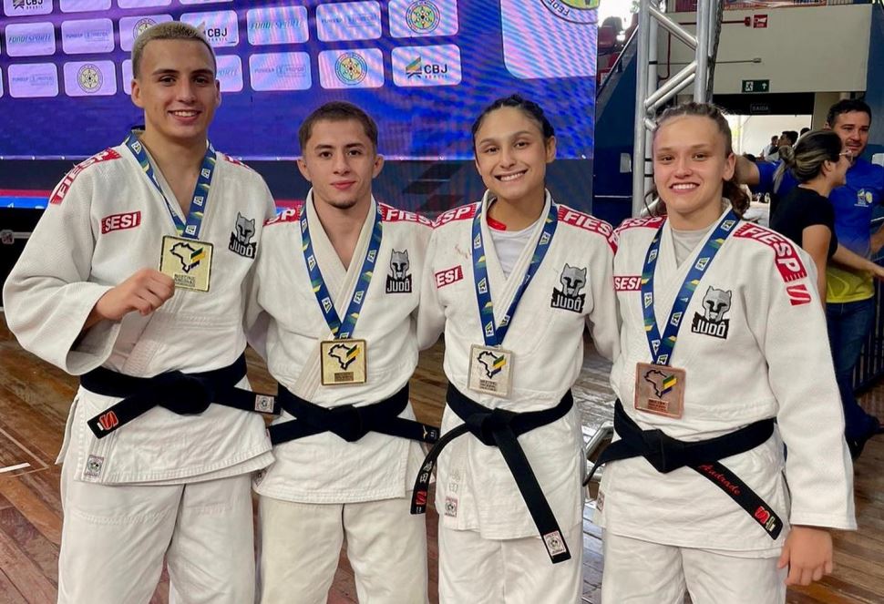 Judô do Sesi-SP é campeão geral do Meeting Nacional Sub-18 e Sub-21