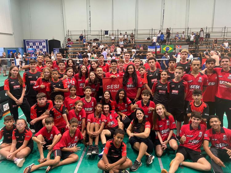 Atletas de Badminton e Parabadminton do Sesi-SP conquistam 41 medalhas na primeira etapa do Campeonato Estadual