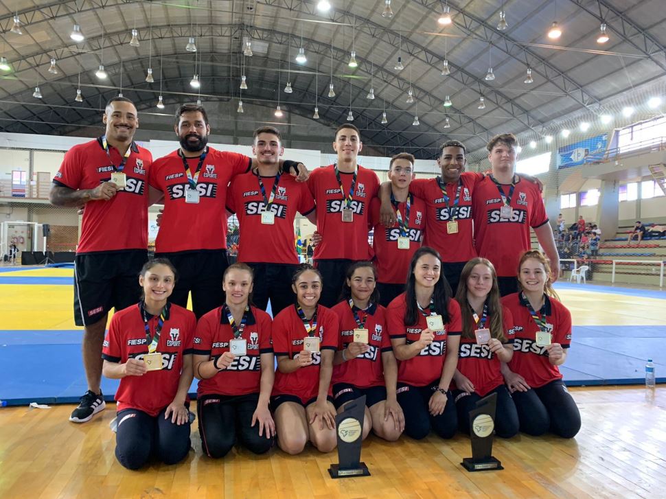 Atletas do Sesi-SP brilham no Campeonato Brasileiro de Judô 