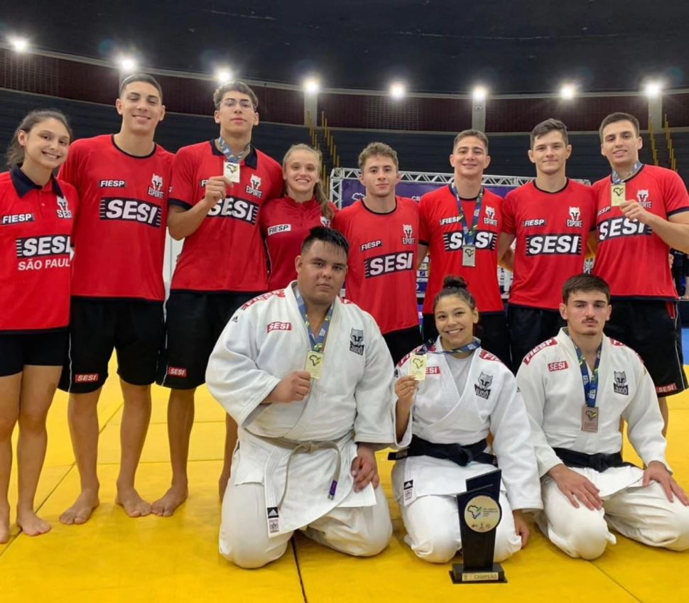 Judô do Sesi-SP é campeão do Aberto Nacional Sub-23 
