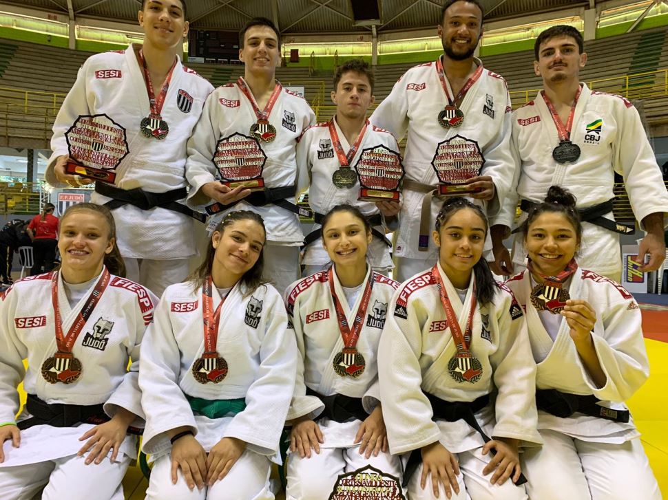 Judô do Sesi-SP é campeão do Paulista Sub-21 