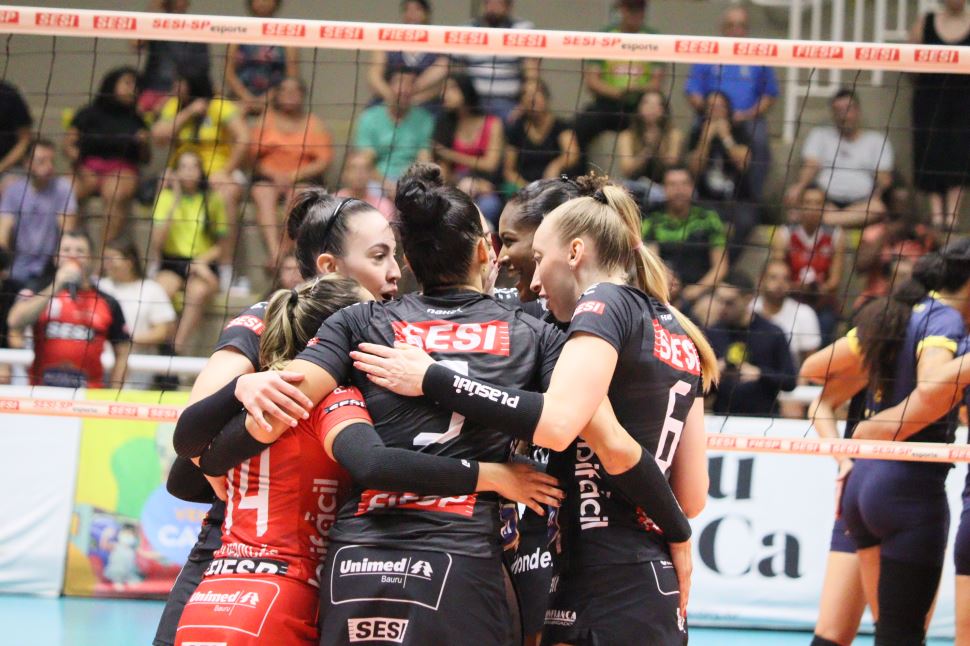 Sesi Vôlei Bauru vence Campinas na estreia do Paulista 