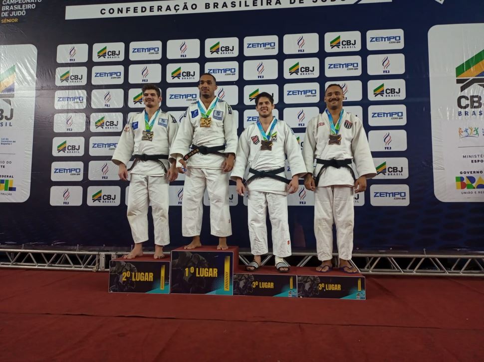 Atletas do Sesi-SP garantem duas medalhas em Brasileiro Sênior de Judô 